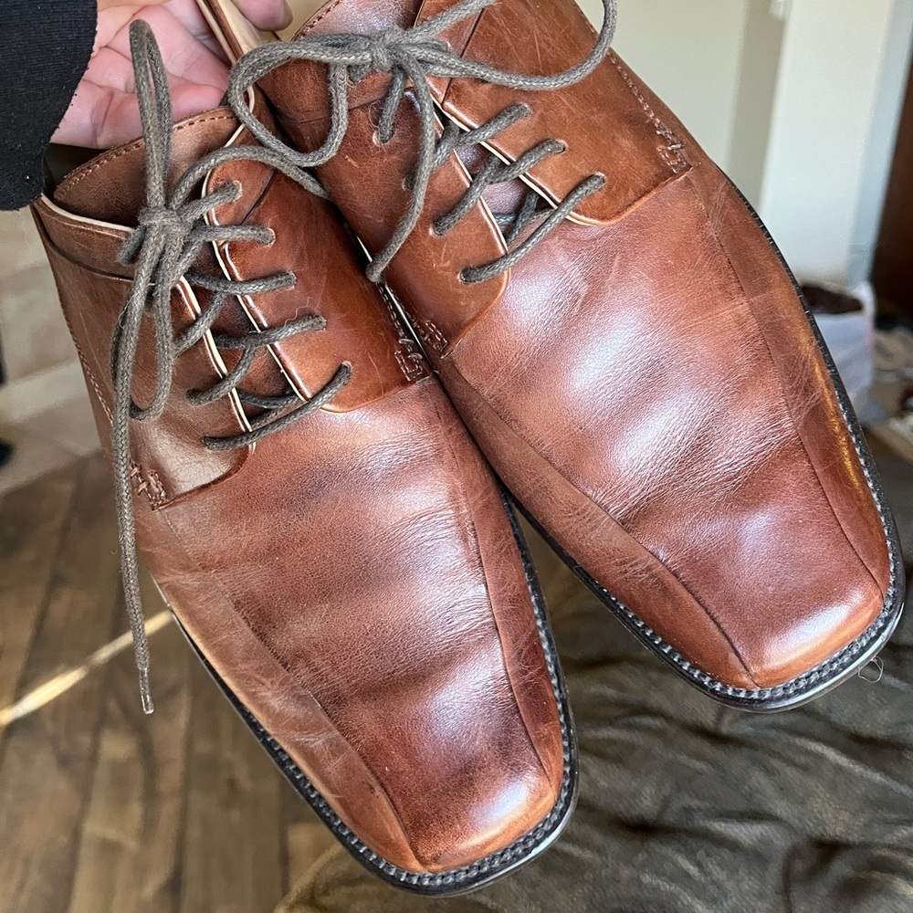 CALVIN KLEIN Men’s Lace up Dress Shoes!  Size 10.5